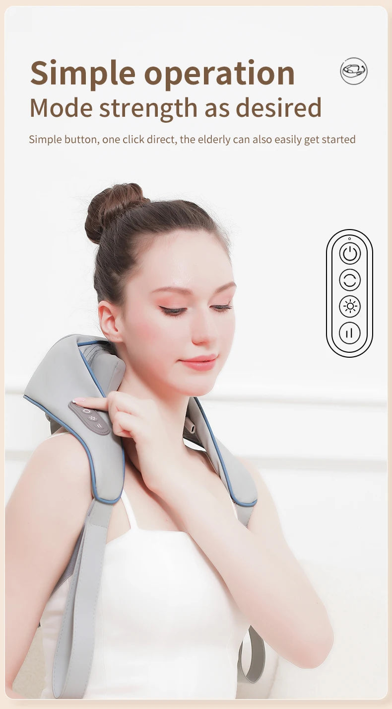 2025 Vibrator Machine Multifunctional Neck Massage Professional Back Neck Massager Shoulder