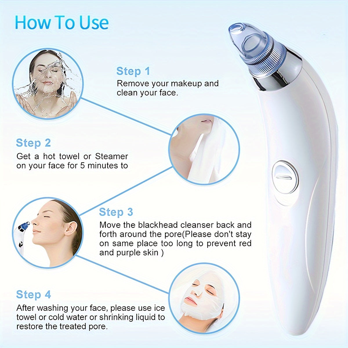 Blackhead Vacuum Remover,