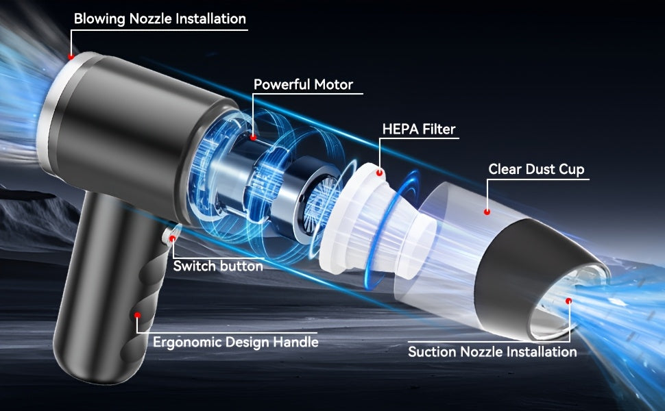 Portable vacuum cleaner