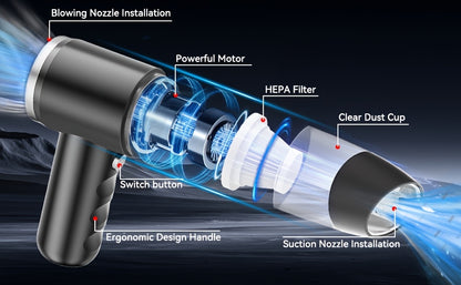 Portable vacuum cleaner