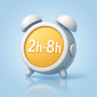 2–8 Hour Timer