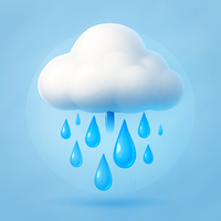 Simulated Raindrop Effect