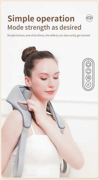 2025 Vibrator Machine Multifunctional Neck Massage Professional Back Neck Massager Shoulder