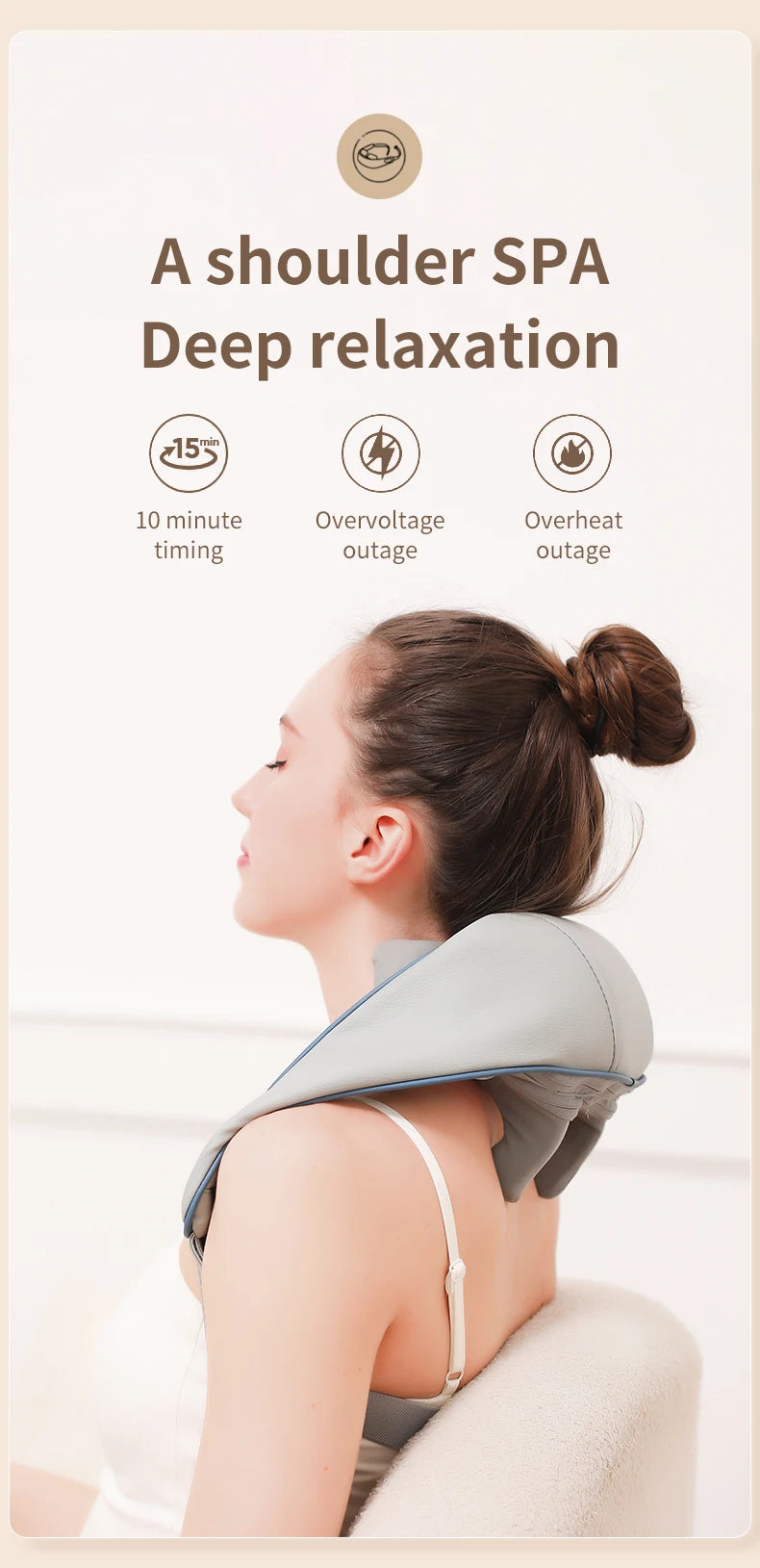 2025 Vibrator Machine Multifunctional Neck Massage Professional Back Neck Massager Shoulder
